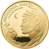 Gold Britannia 1/4 oz PP - 2024